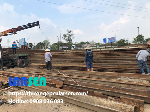 Dịch vụ cho thuê cừ Larsen