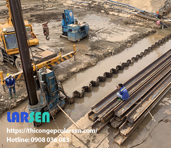 Cho thuê cừ larsen tại Cà Mau