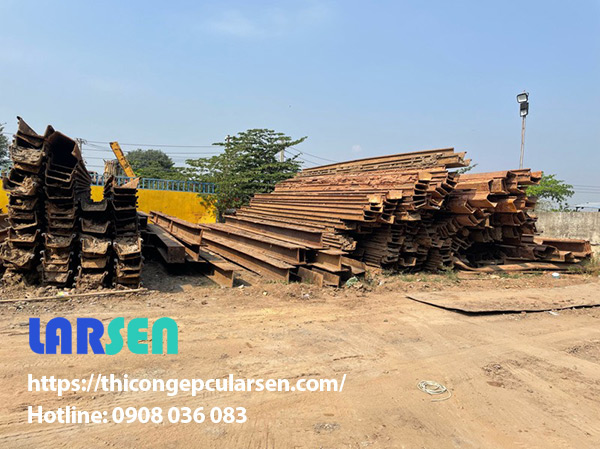 Cho thuê cừ larsen tại Hậu Giang
