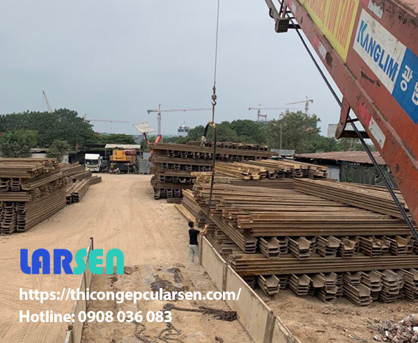 Cho thuê cừ larsen tại Tiền Giang