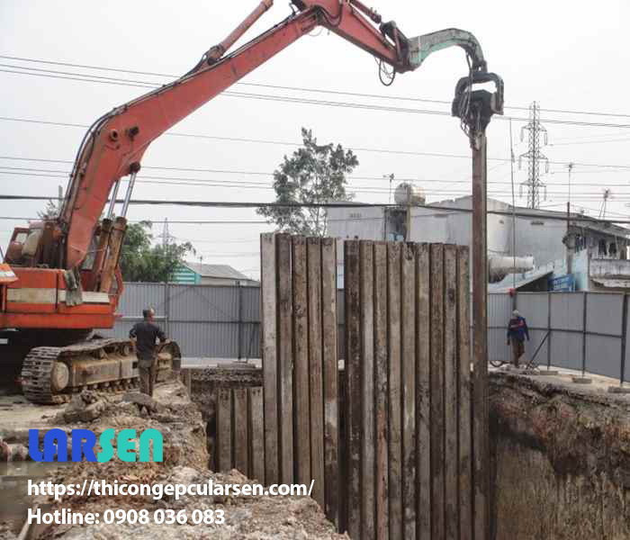 Cho thuê cừ larsen tại Trà Vinh